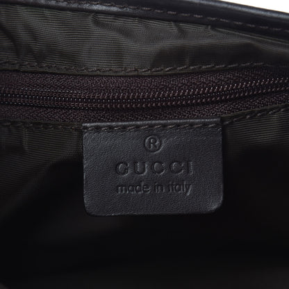Gucci Monogram Web Small Jackie O Hobo Dark Brown 6 of 12