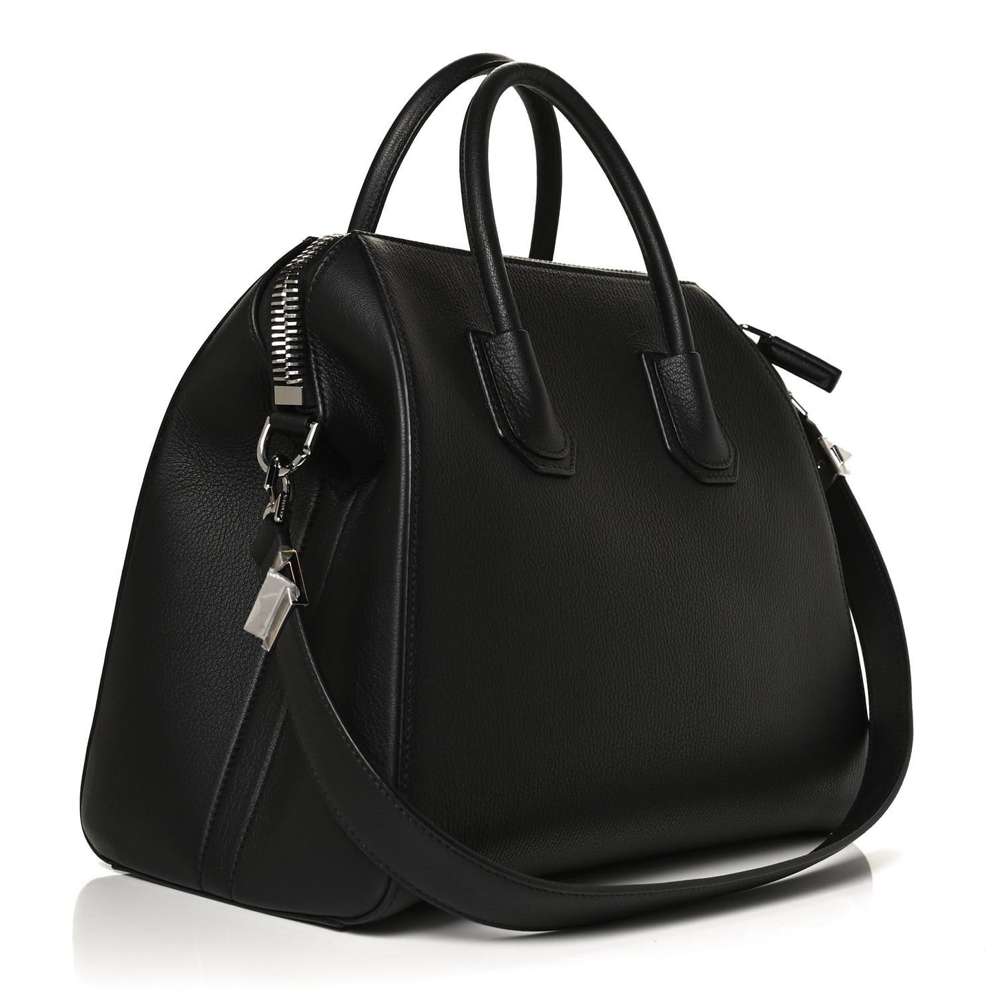 Sugar Goatskin Medium Antigona Black