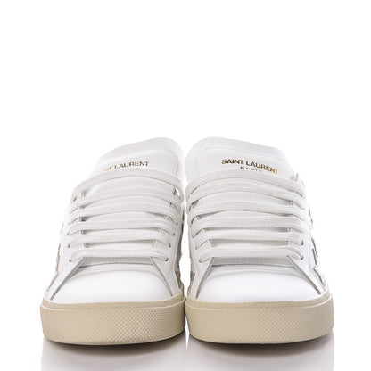 Saint Laurent Nappa Star Court Sneakers 37 Off White 2 of 11