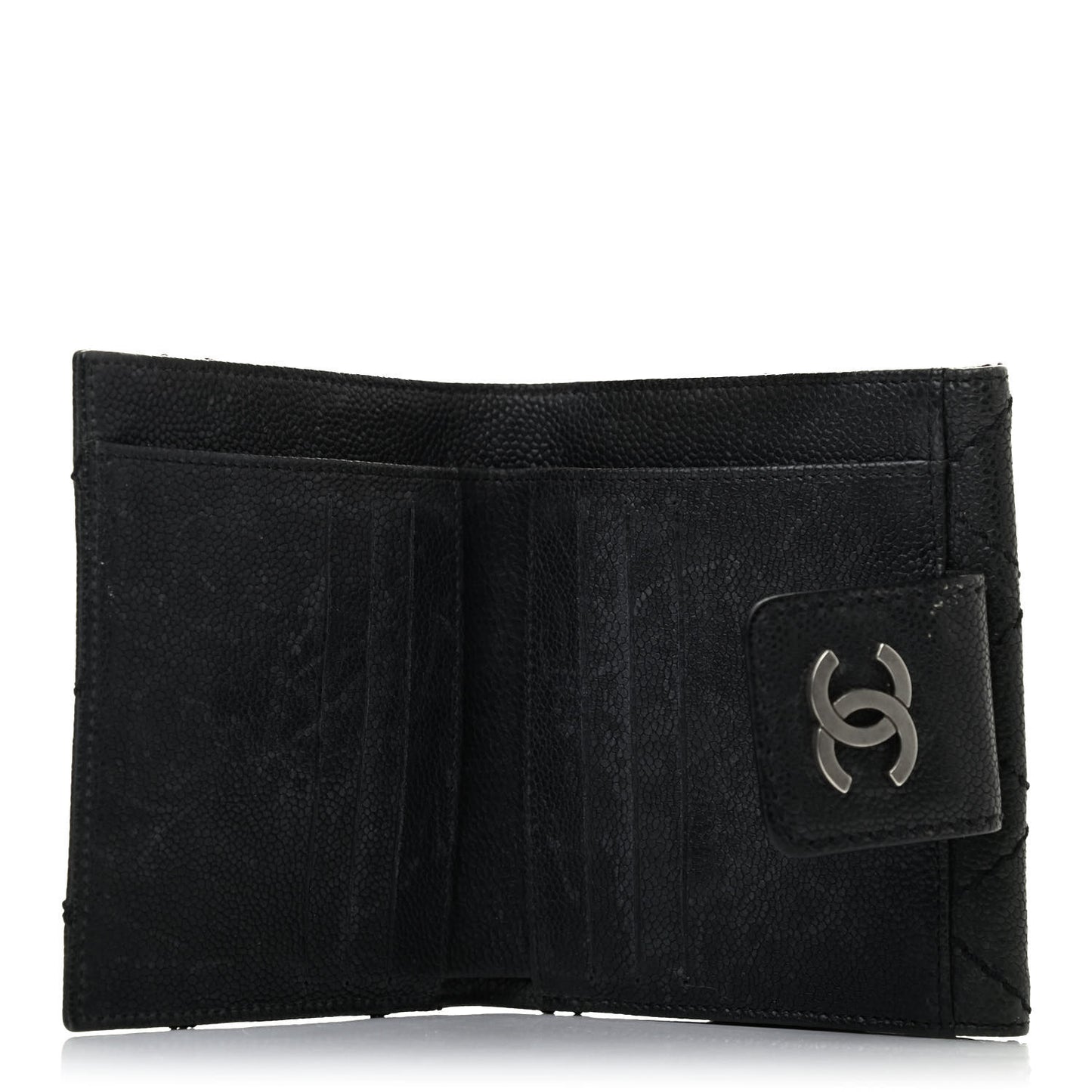 Caviar Outdoor Ligne French Wallet Black