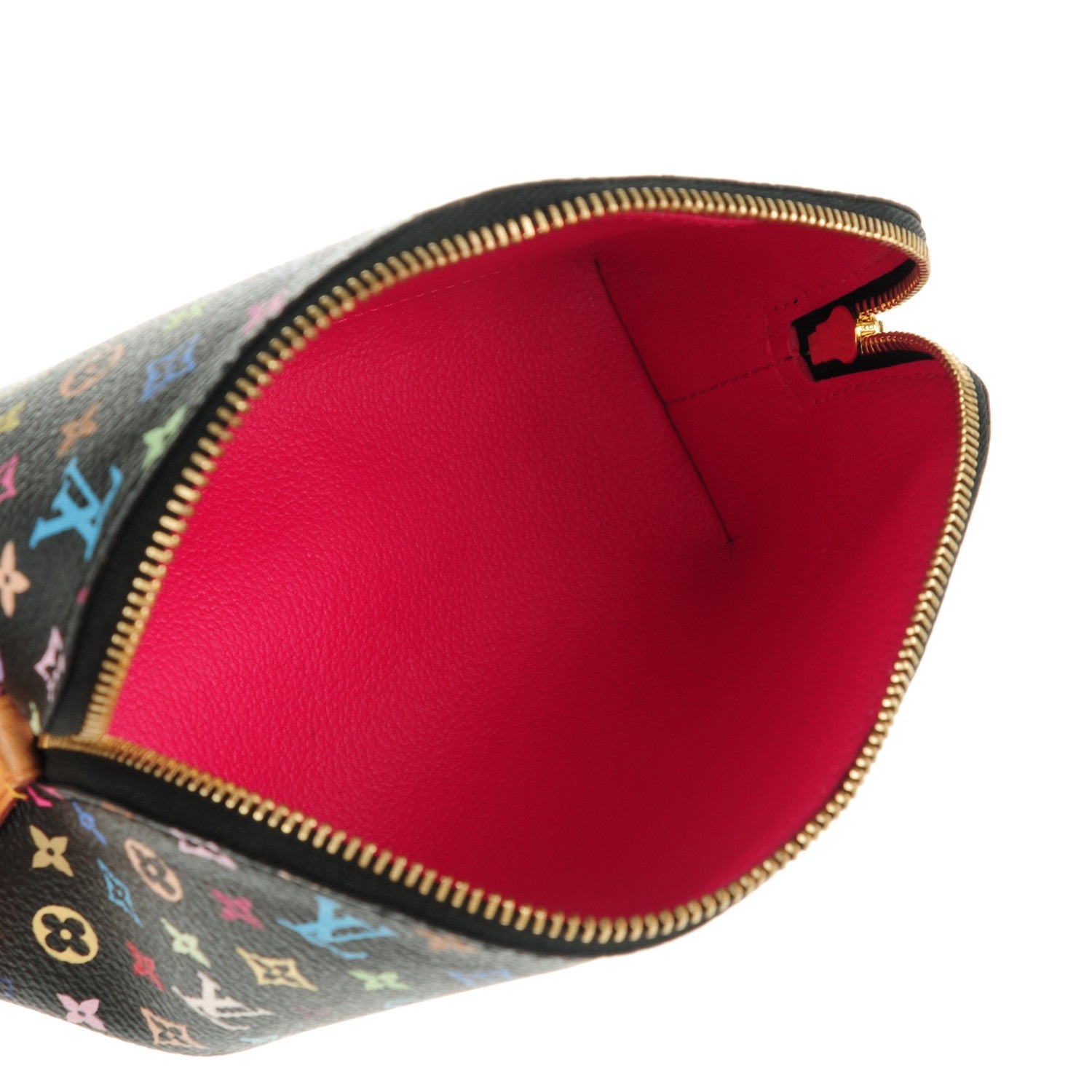 Louis Vuitton Monogram Multicolor Cosmetic Pouch Black Grenade 5 of 7