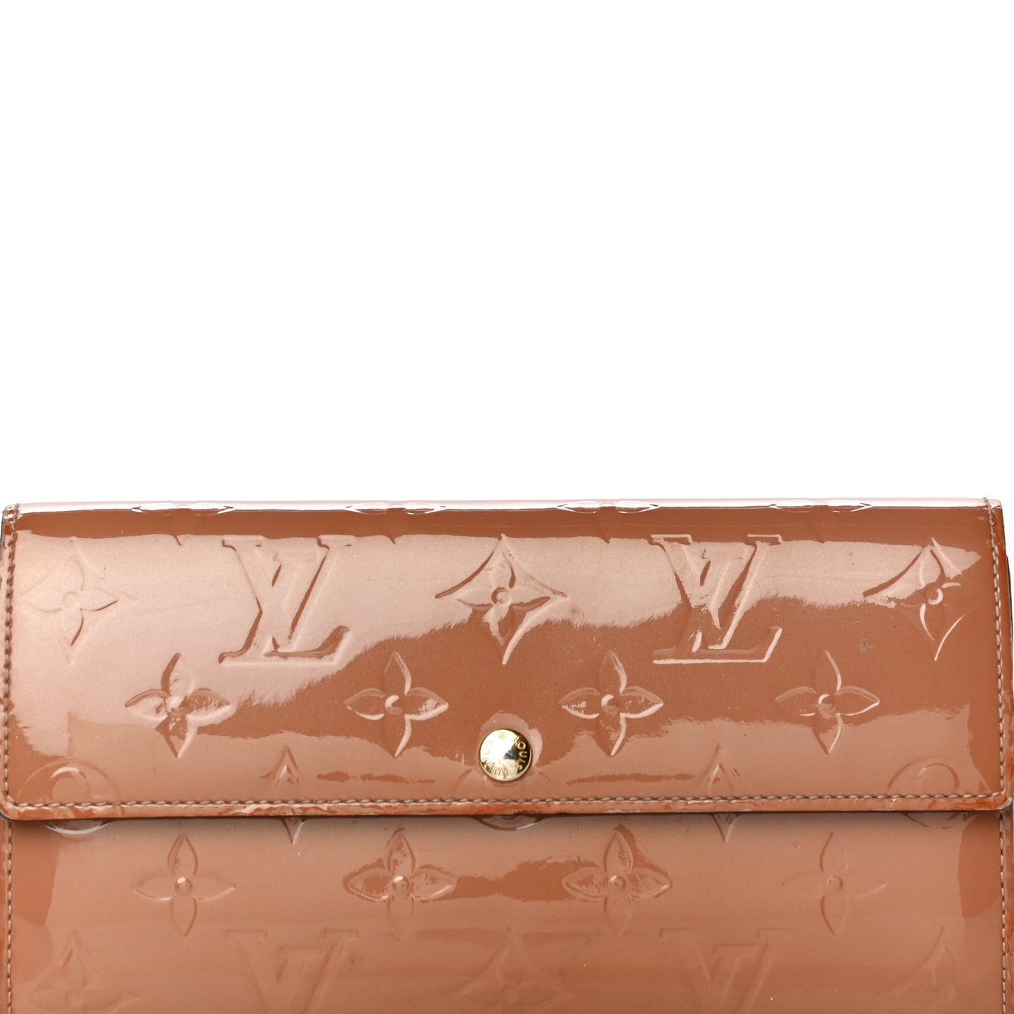 Vernis Sarah Wallet Rose Velours