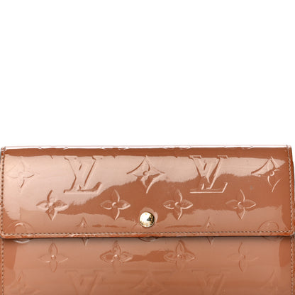 Louis Vuitton Vernis Sarah Wallet Rose Velours 7 of 28