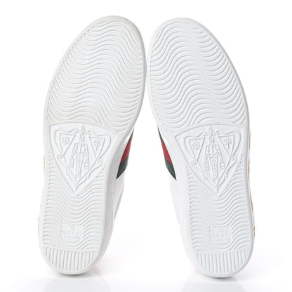 Gucci X SEGA Calfskin Web Guccy Mens Ace Sneakers 8.5 White 5 of 8