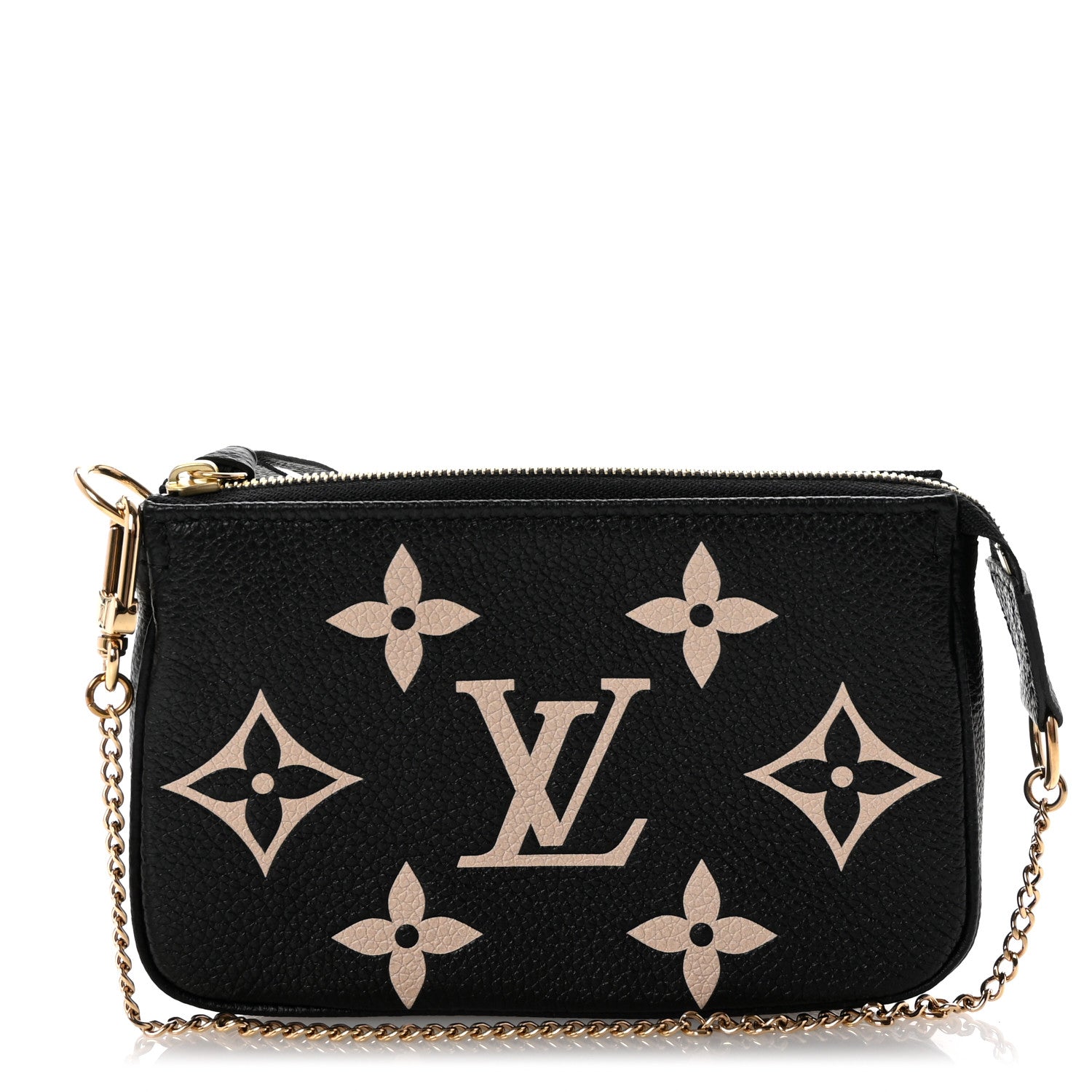 Louis Vuitton Empreinte Monogram Giant Mini Pochette Accessories Black 1 of 6