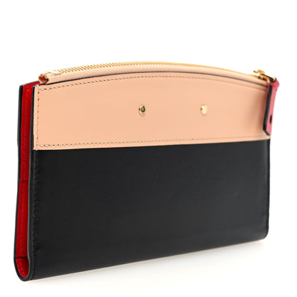 Louis Vuitton Calfskin City Steamer Wallet Black Creme Bourgogne 3 of 6