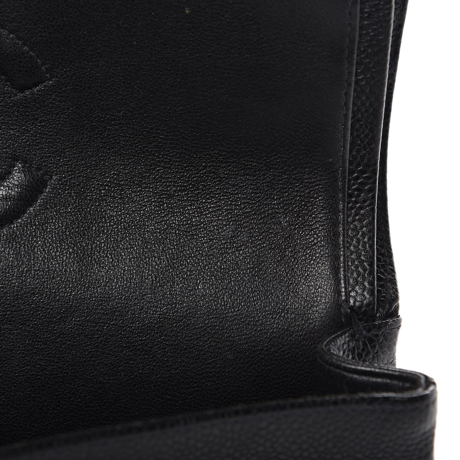 Chanel Caviar Quilted Medium Double Flap Black 13 of 15