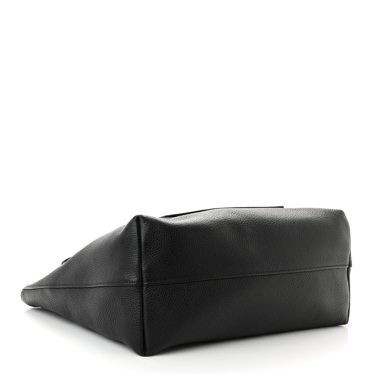 Prada Vitello Daino Pocket Shopping Tote Black 4 of 10
