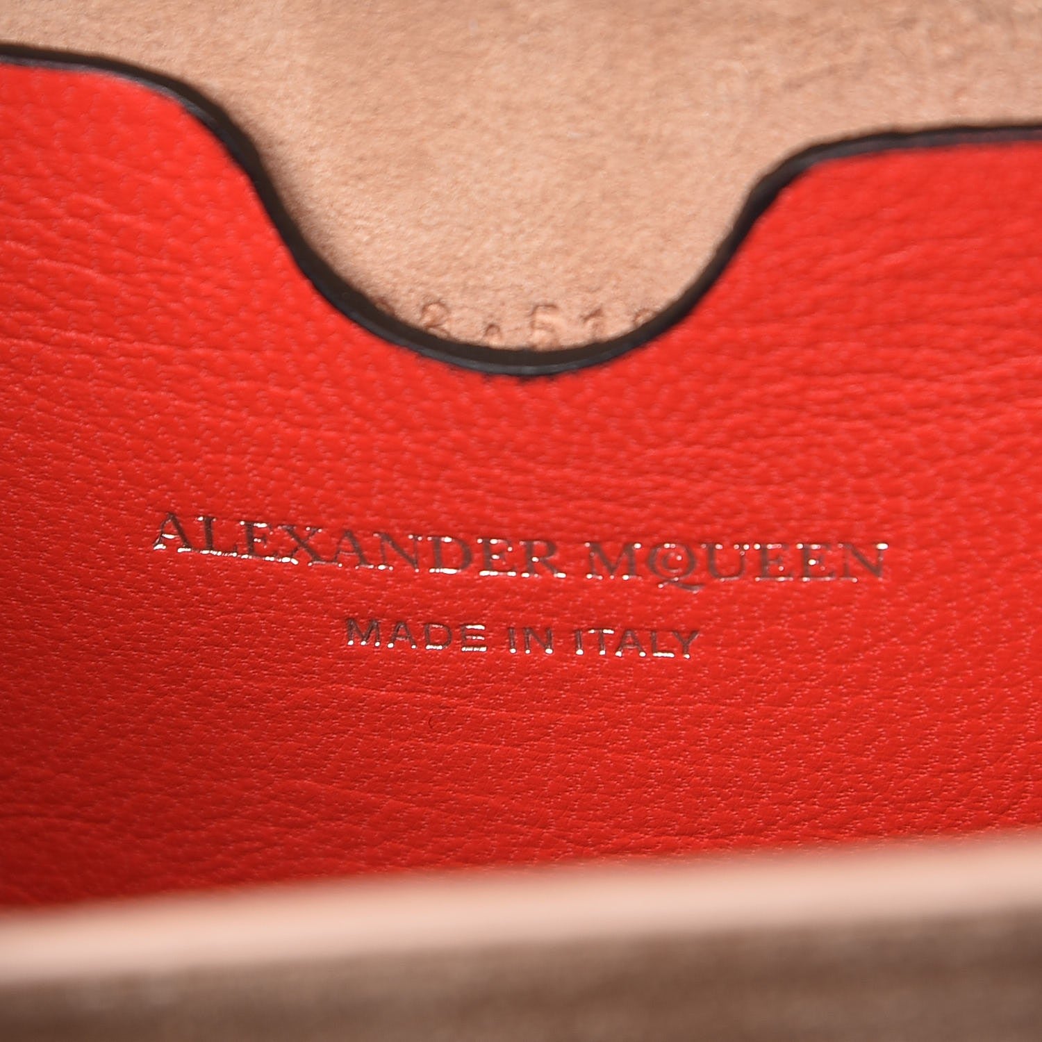 Alexander McQueen Patent Quilted Nano Box Shoulder Bag Red 6 of 7