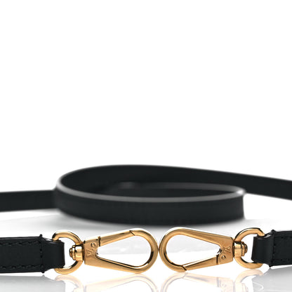 Louis Vuitton Calfskin Shoulder Strap Black 4 of 4