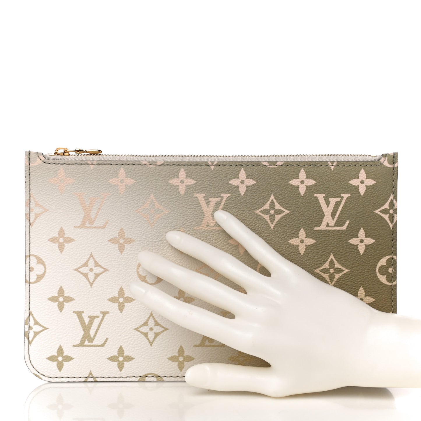 Monogram Spring In The City Neverfull MM GM Pochette Sunset Kaki