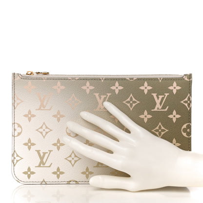 Louis Vuitton Monogram Spring In The City Neverfull MM GM Pochette Sunset Kaki 2 of 9