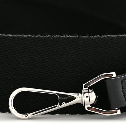 Goyard Canvas Calfskin Adjustable Shoulder Strap Black 4 of 5