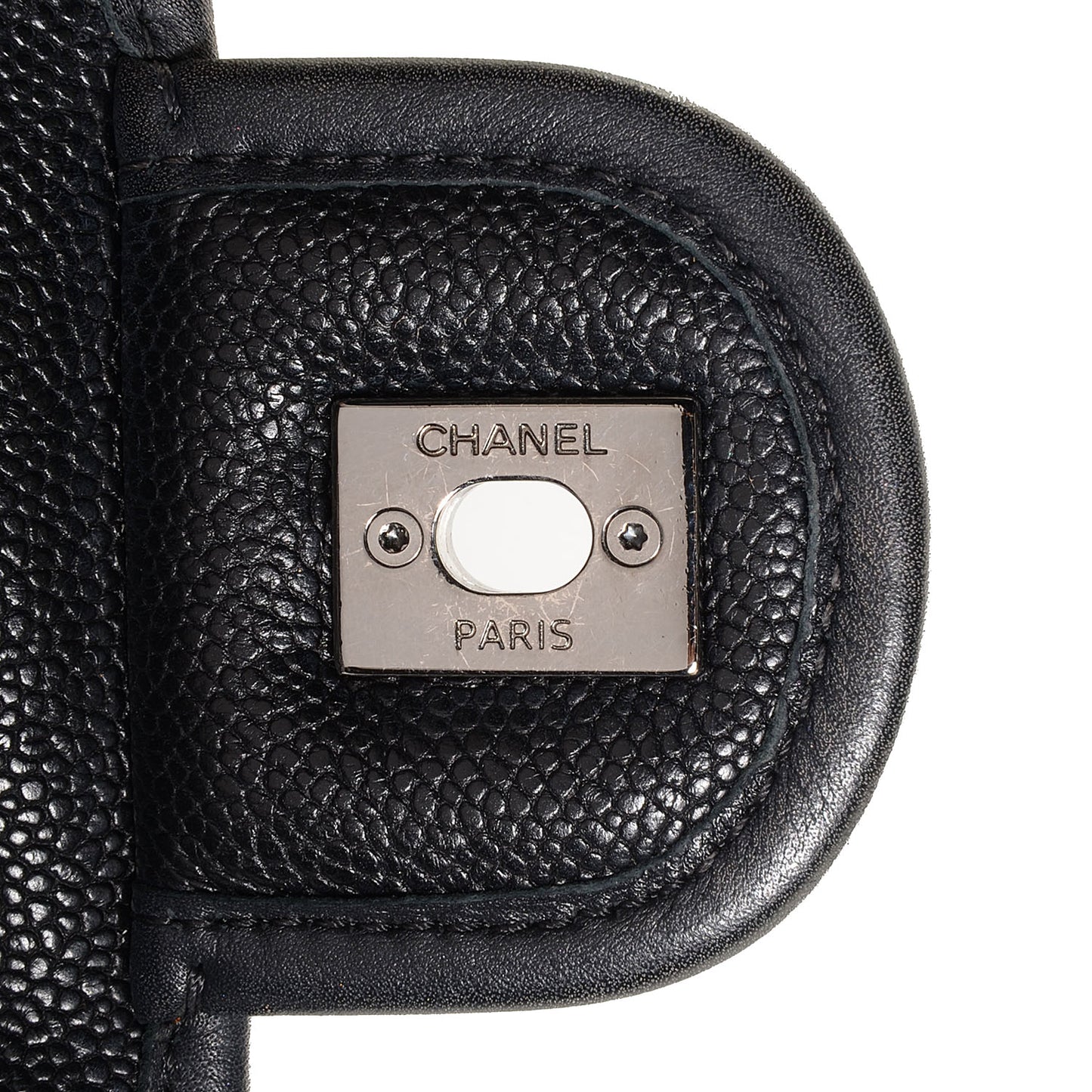 Caviar French Riviera Large Flap Black