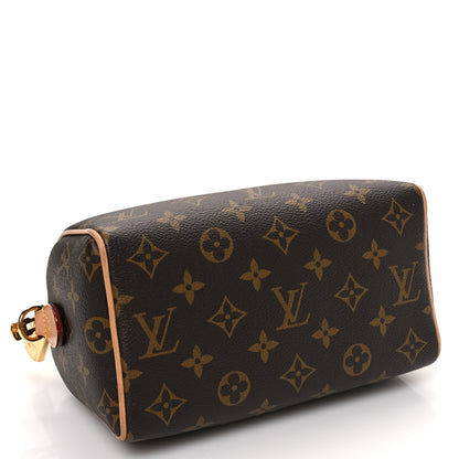 Louis Vuitton Monogram Speedy Bandouliere 20 Beige 4 of 9