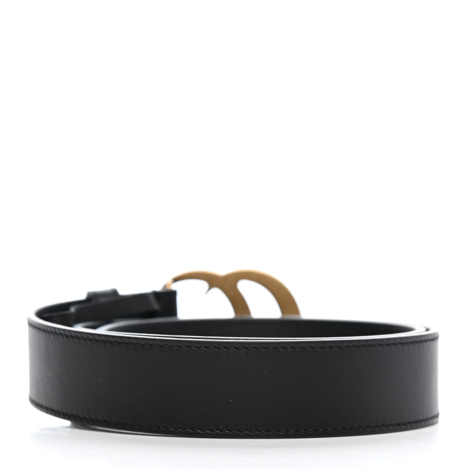 Gucci Calfskin Double G 30mm Belt 75 30 Black 2 of 3
