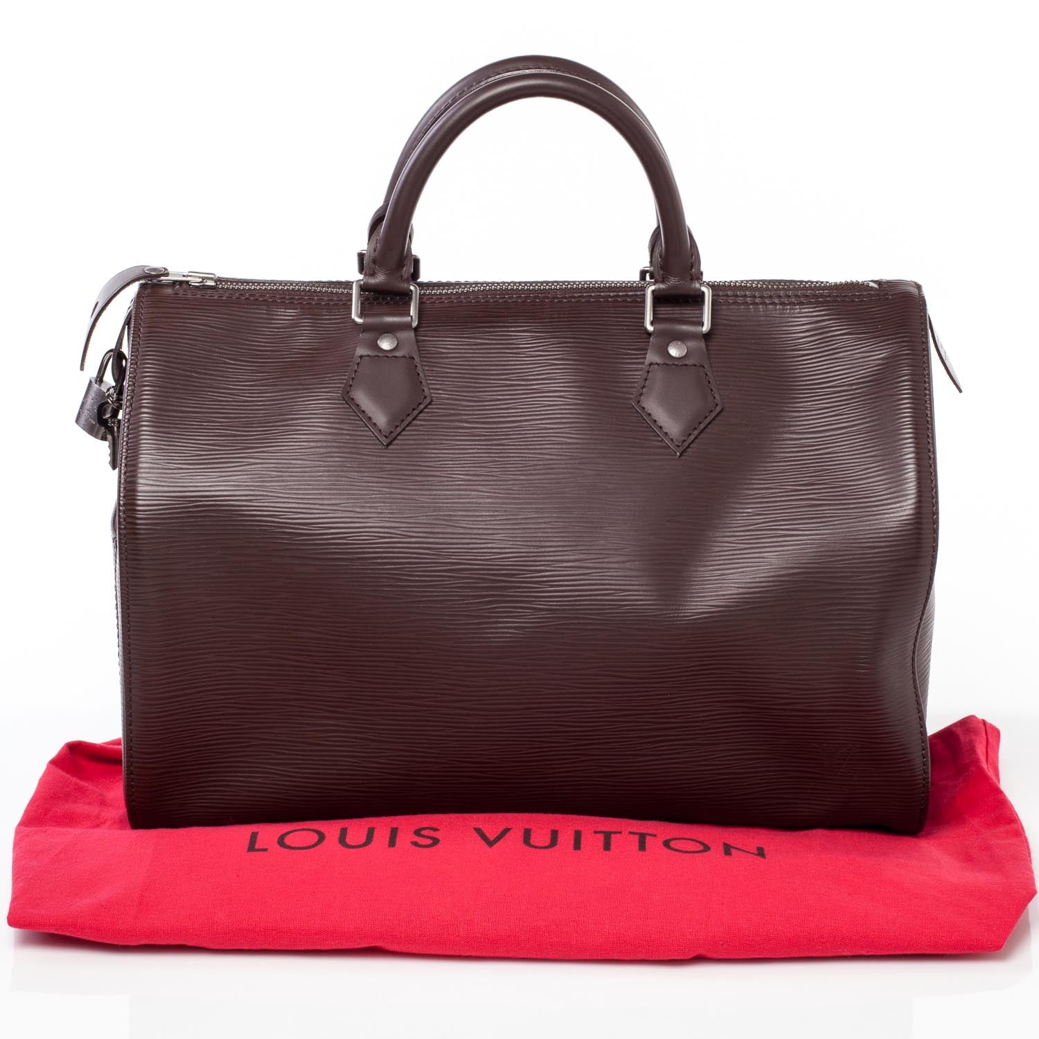 Louis Vuitton Epi Speedy 30 Moka 9 of 9