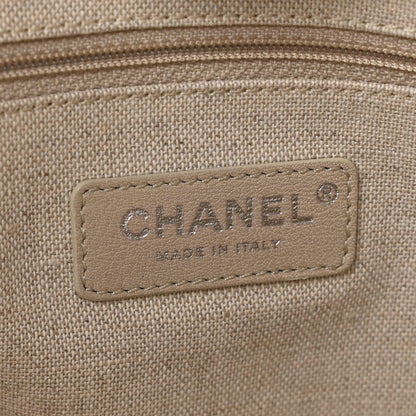 Chanel Mixed Fibers Small Deauville Tote White 7 of 11