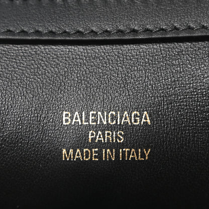 Balenciaga Natural Smooth Calfskin Mini Rodeo Top Handle Handbag Black 6 of 9