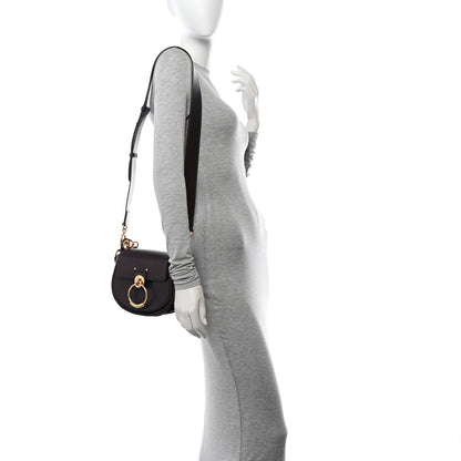 Chloe Calfskin Small Tess Bag Black Raisin 2 of 9