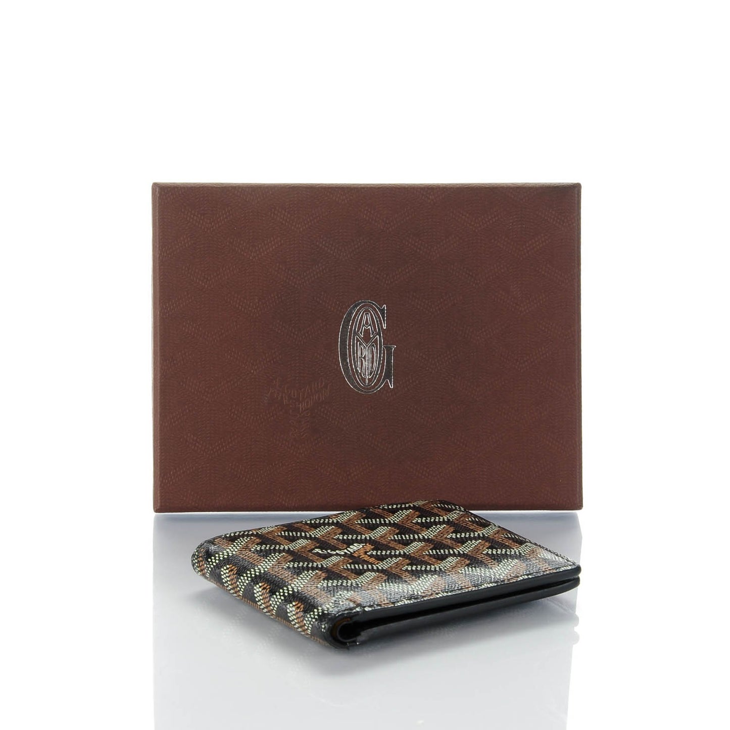 Goyardine Bi-Fold Wallet Black