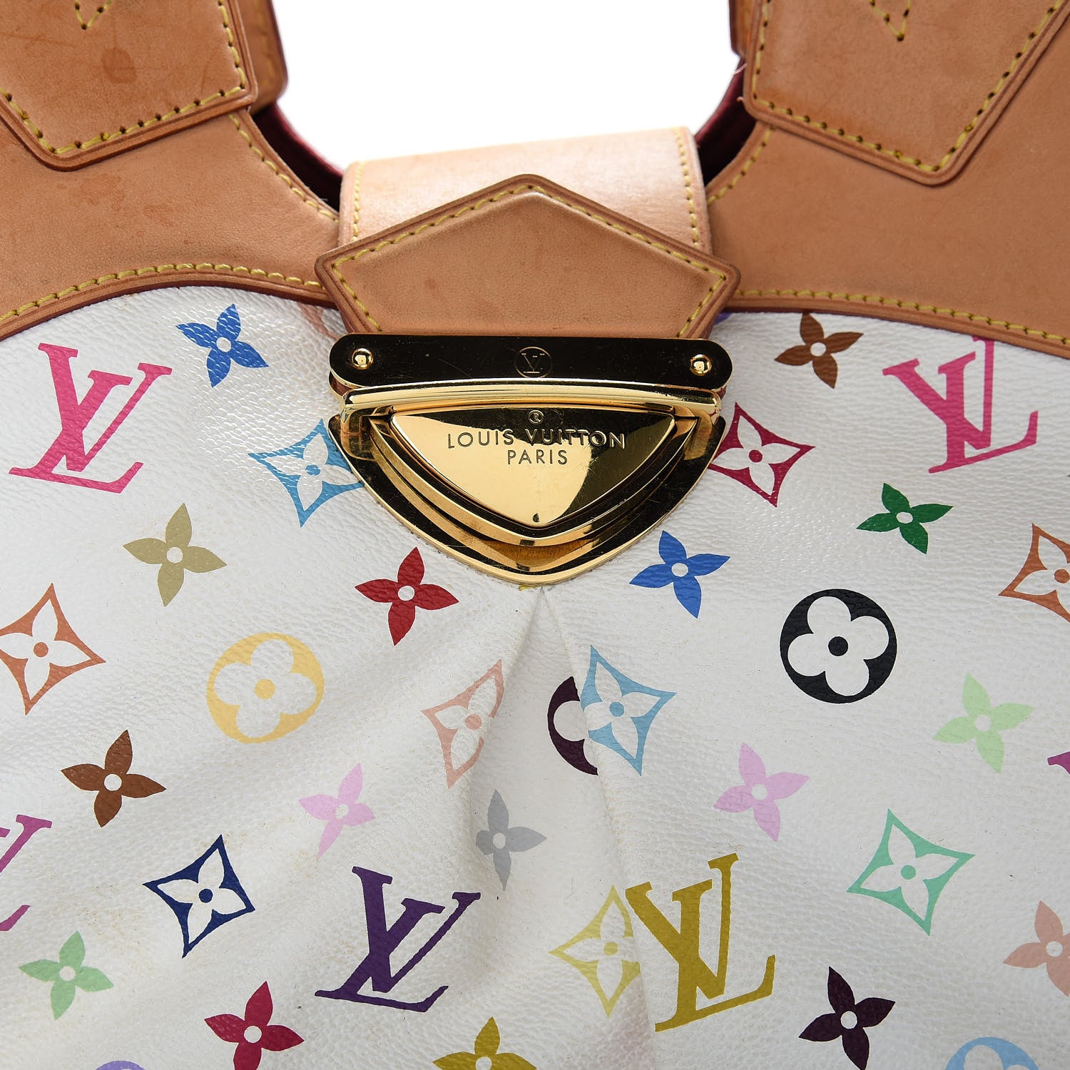 Louis Vuitton Monogram Multicolor Ursula White 7 of 23