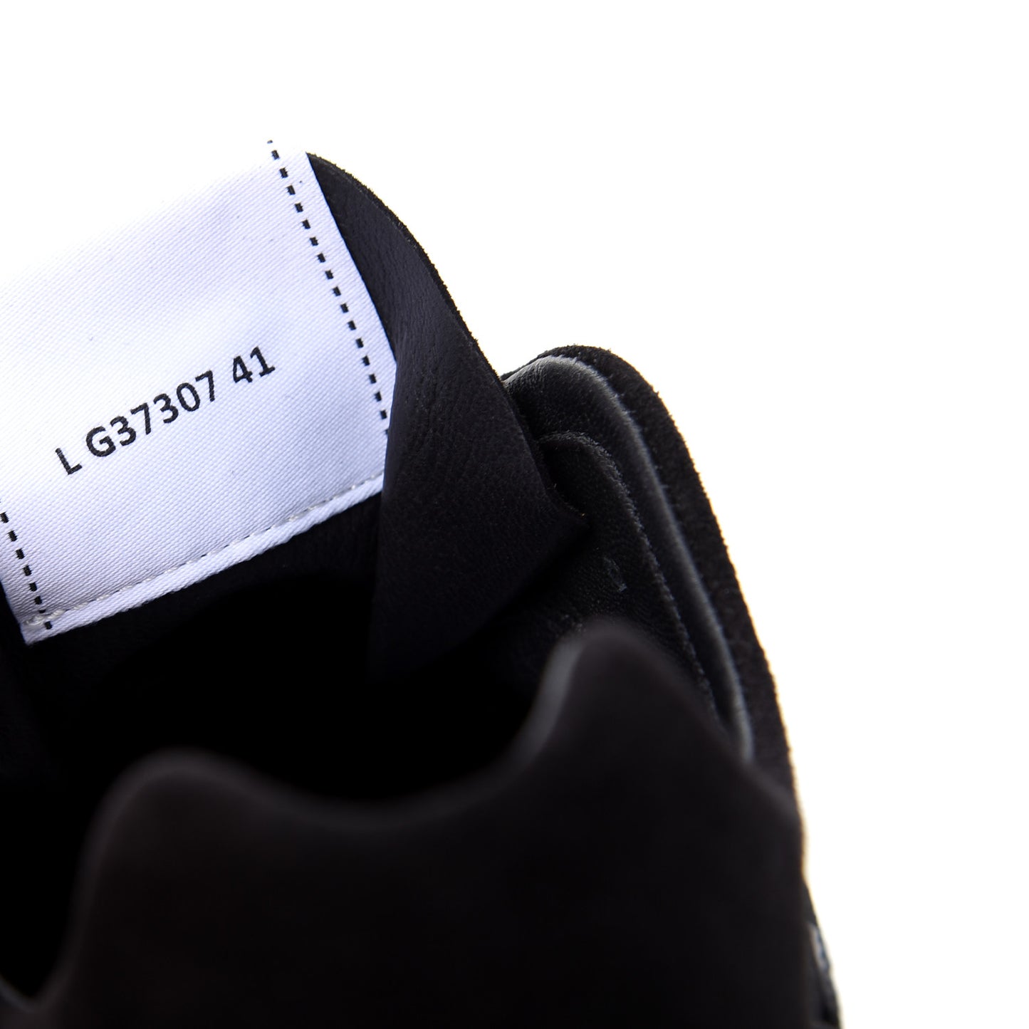 Suede Goatskin CC Sneakers 41 Black
