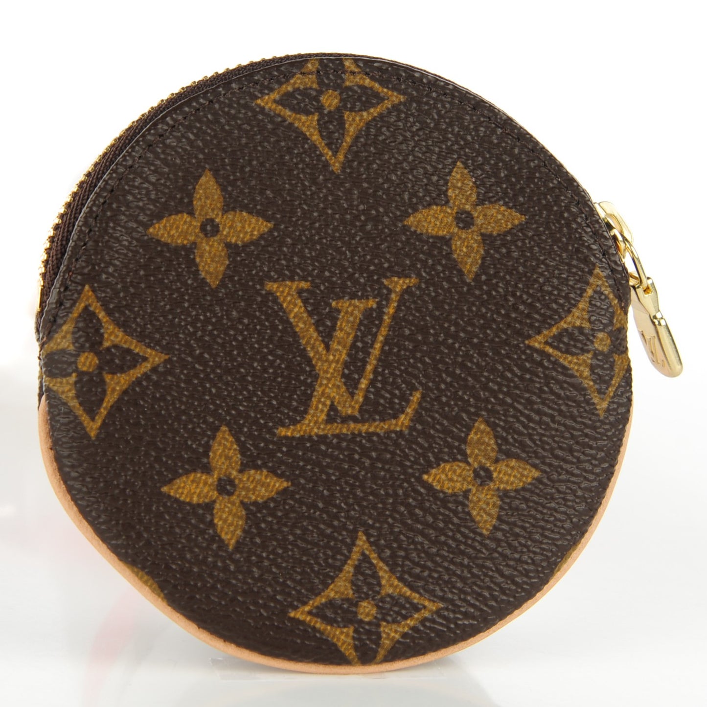 Monogram Round Coin Purse