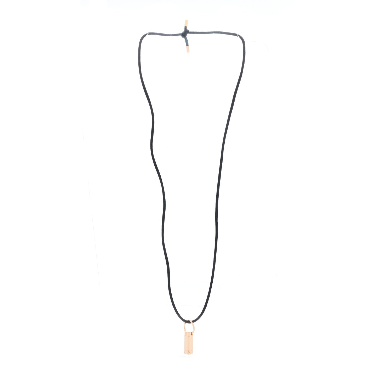 18K Pink Gold LOVE Screwdriver Pendant Necklace