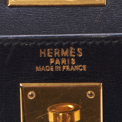 Hermes Box Kelly Sellier 32 Black 25 of 35