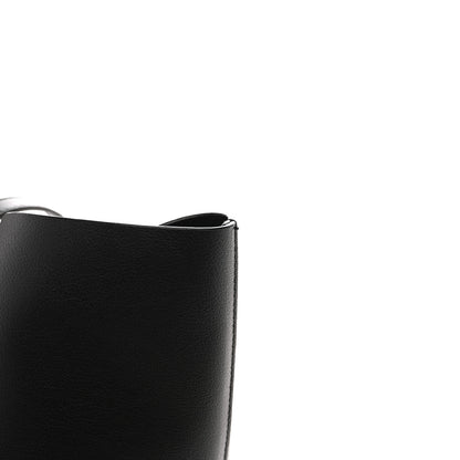 Saint Laurent Calfskin Large Shopping Tote Black 13 of 13