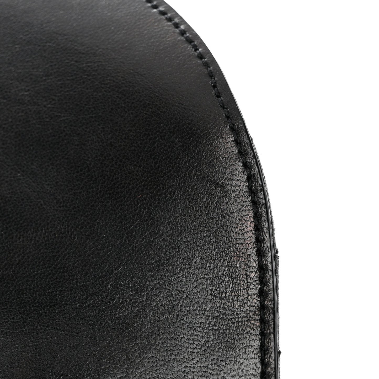 Lambskin Matelasse Chevron Monogram Bubble Chain Crossbody Black