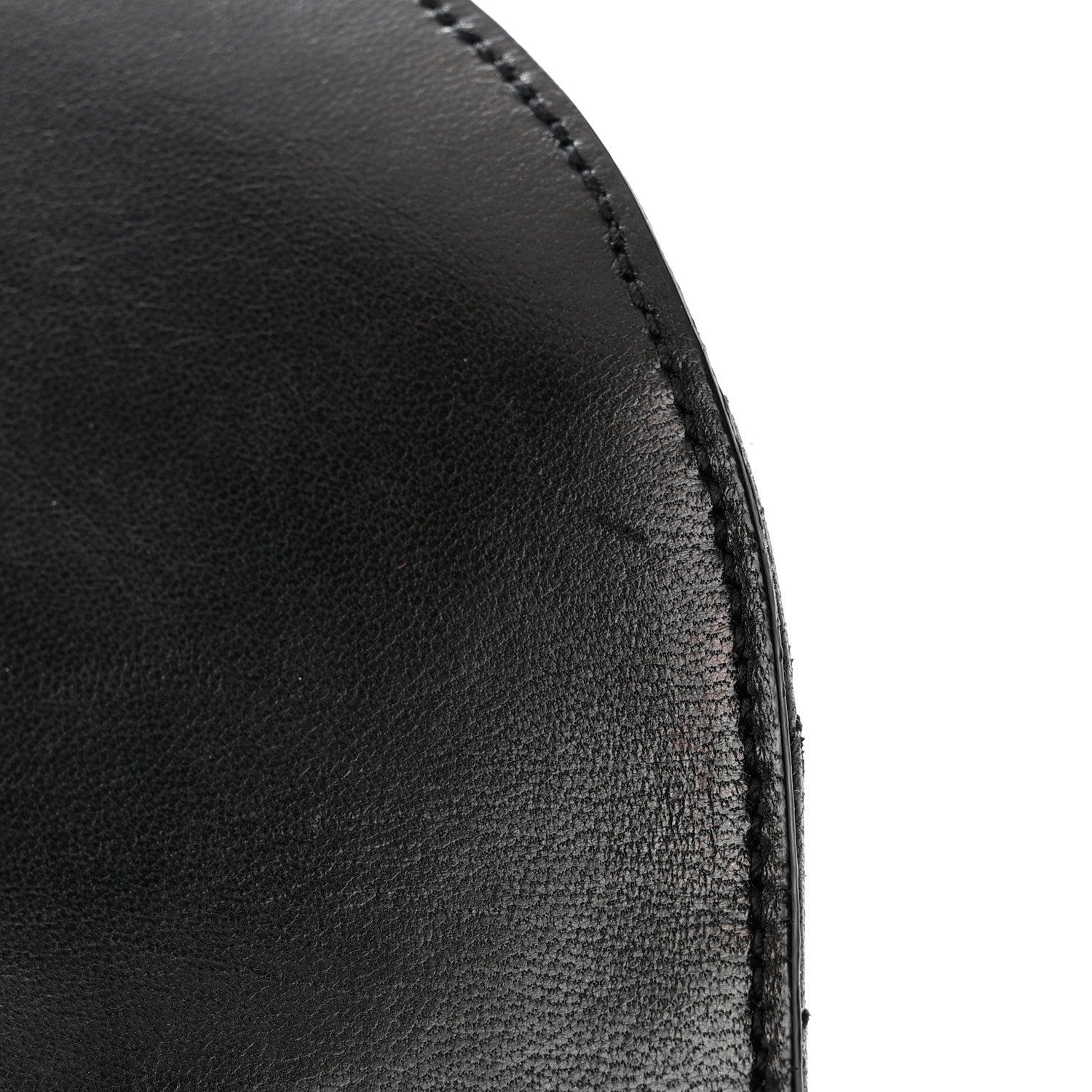 Saint Laurent Lambskin Matelasse Chevron Monogram Bubble Chain Crossbody Black 10 of 11