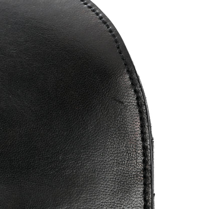Saint Laurent Lambskin Matelasse Chevron Monogram Bubble Chain Crossbody Black 10 of 11