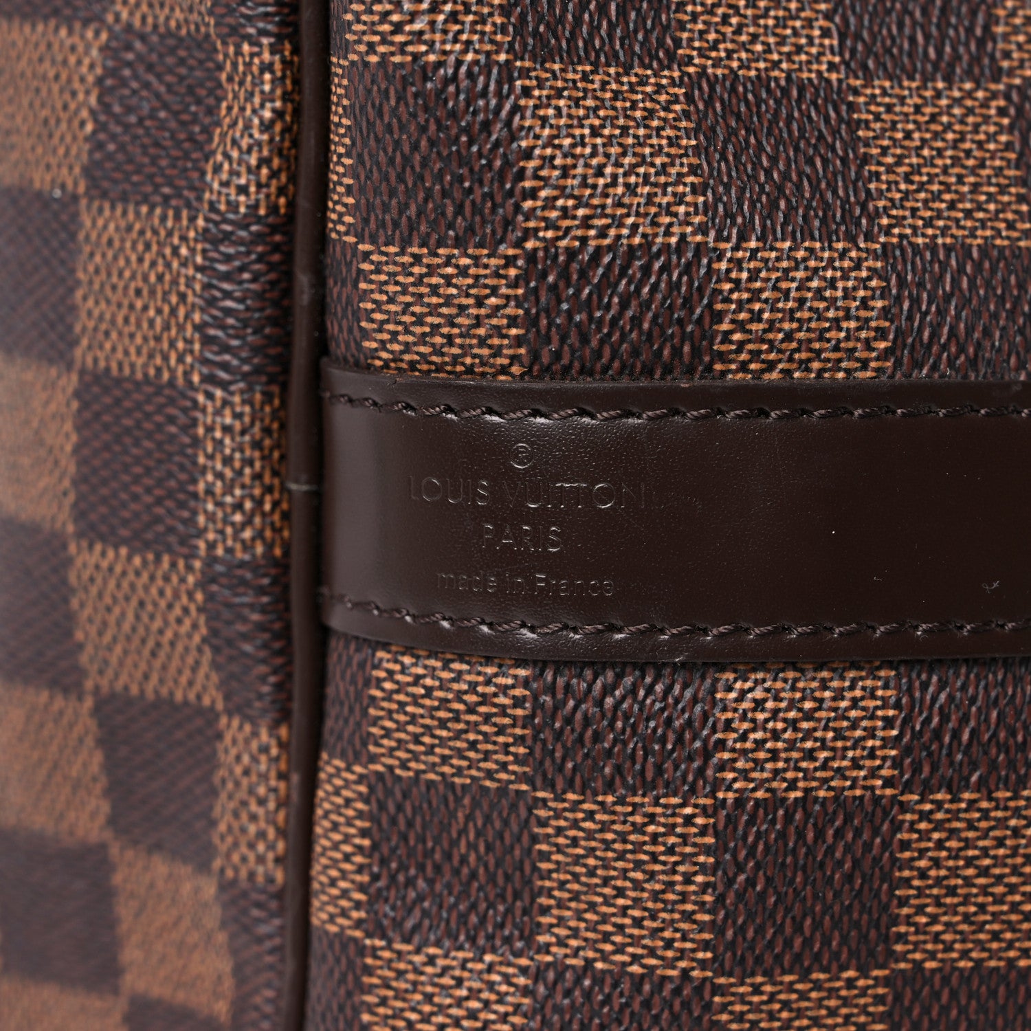 Louis Vuitton Damier Ebene Keepall Bandouliere 55 6 of 23