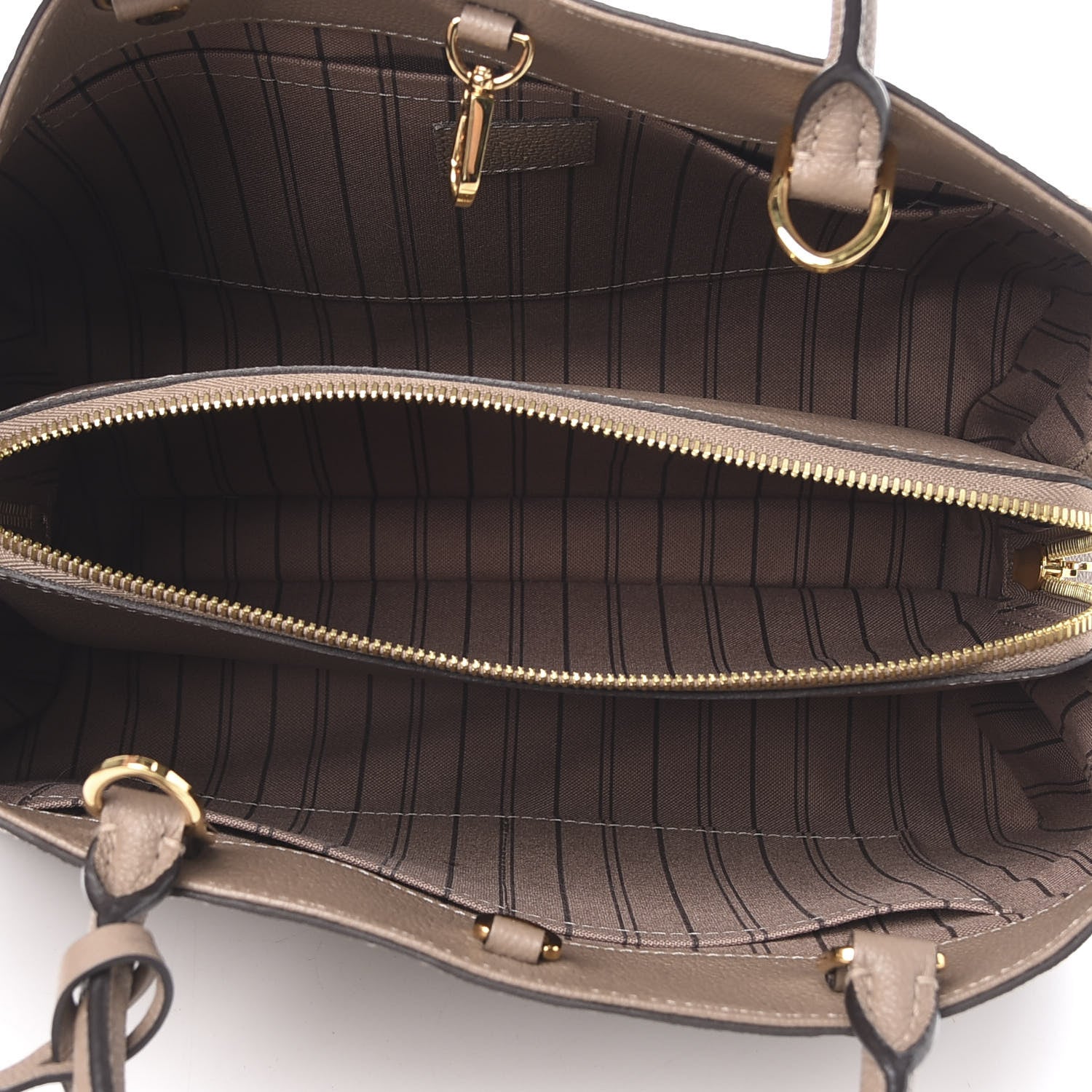 Louis Vuitton Empreinte Montaigne MM Taupe 4 of 10