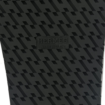 Hermes Calfskin Womens Chypre Sandals 36.5 White 6 of 9