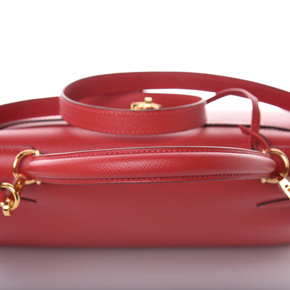 Hermes Epsom Kelly Sellier 28 Rouge Casaque 30 of 33