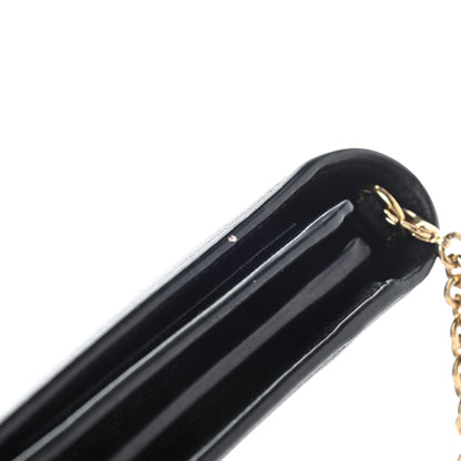Saint Laurent Calfskin Monogram Belle de Jour Chain Clutch Black 9 of 19