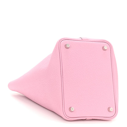 Hermes Taurillon Clemence Picotin Lock 18 PM Mauve Sylvestre 4 of 9