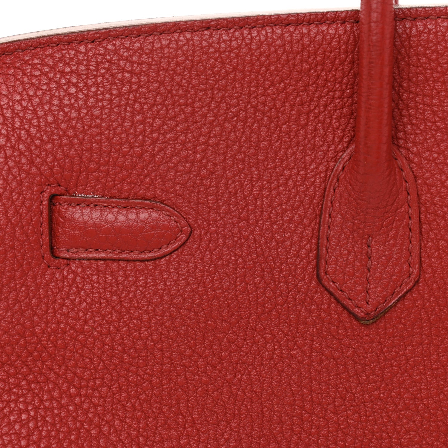 Hermes Togo Birkin 35 Rouge Garance 13 of 21