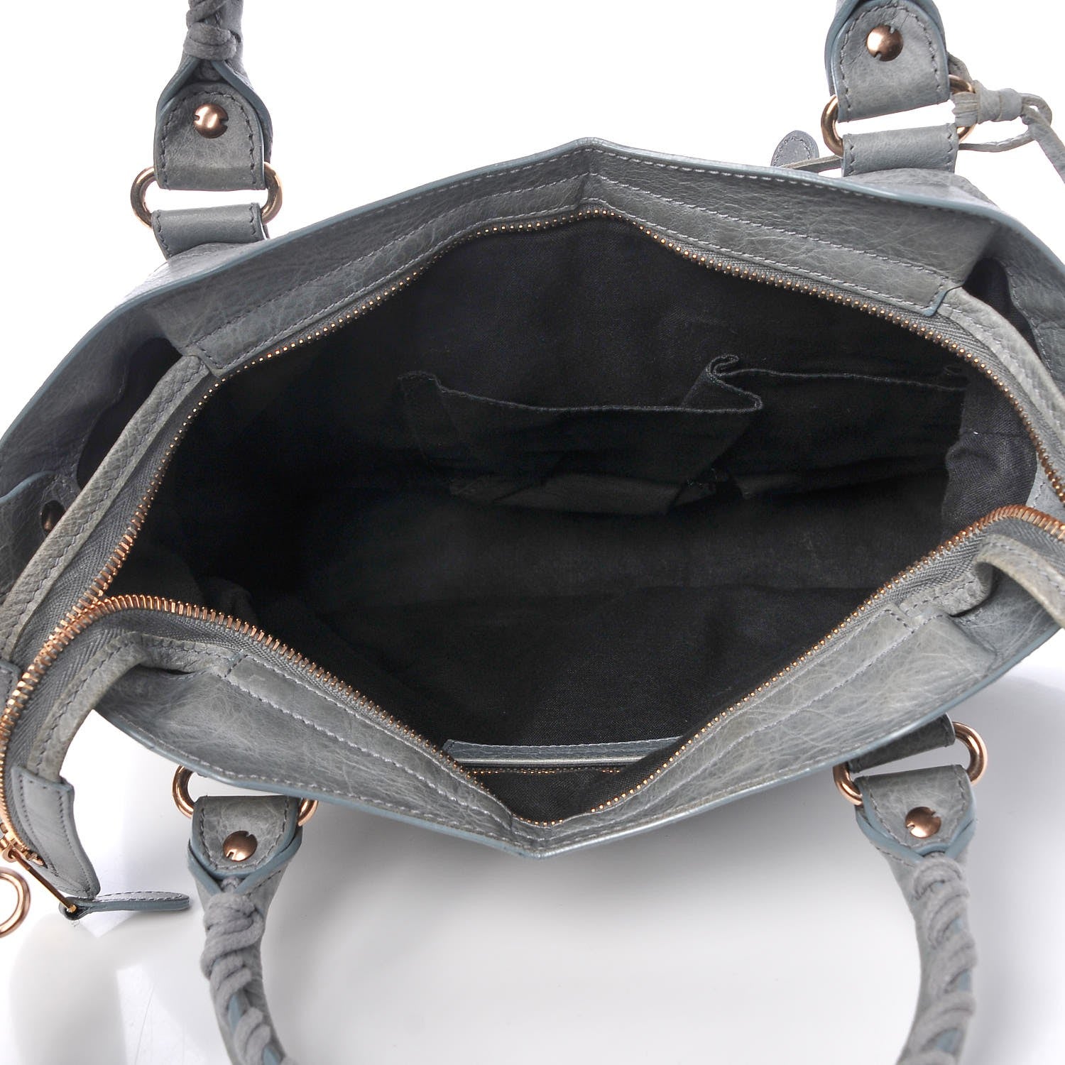 Balenciaga Agneau Giant 12 Rose Gold Hardware Town Ardoise 5 of 9