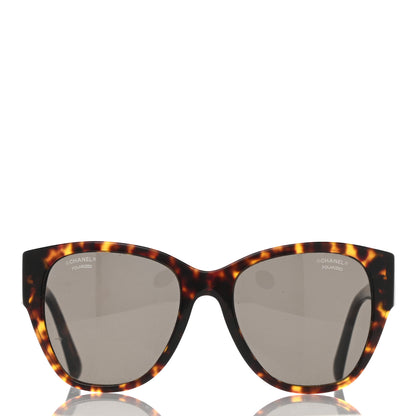 Chanel Acetate Polarized Butterfly CC Sunglasses 5412 Tortoise 2 of 8