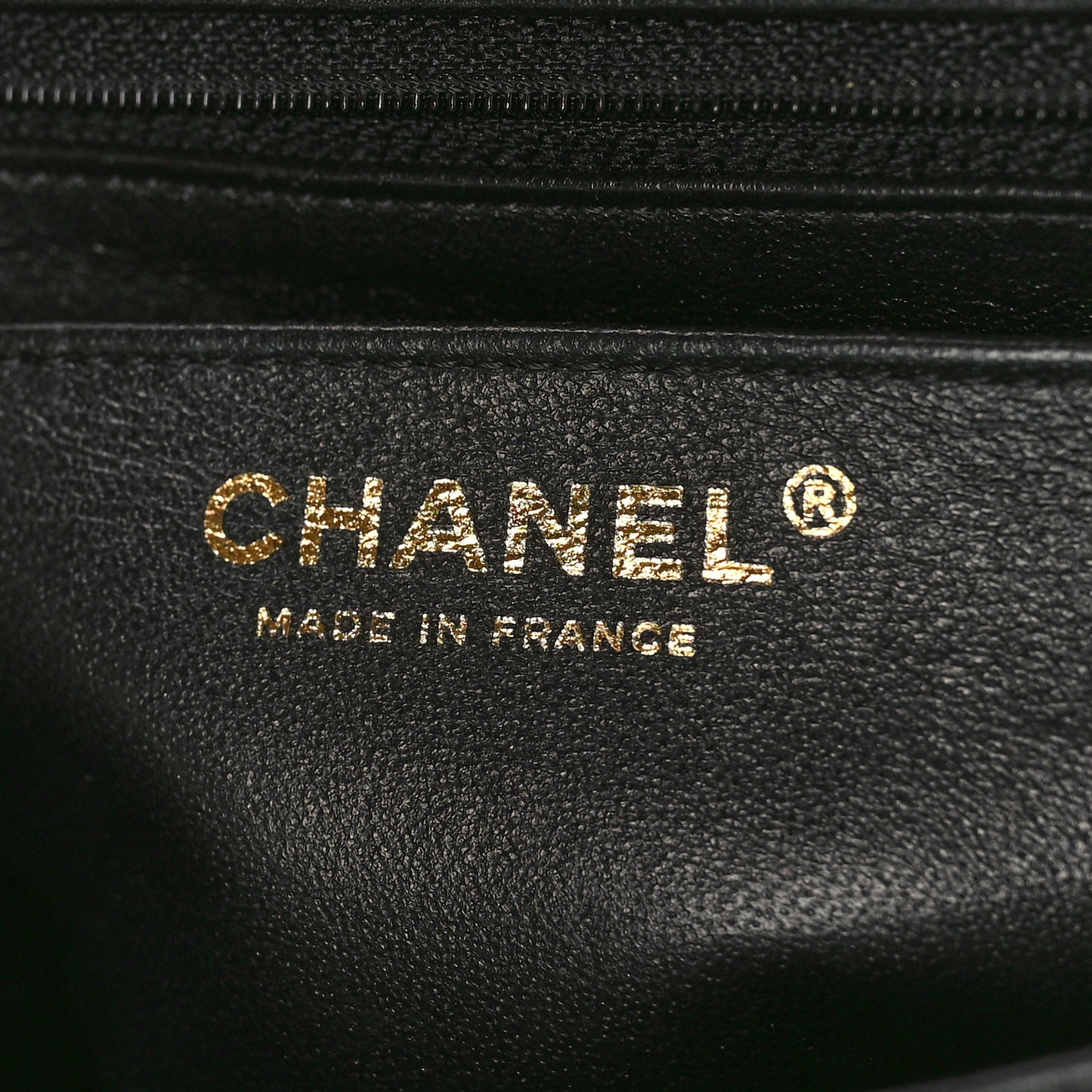 Lambskin Quilted Studded Mini Rectangular Flap Black