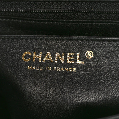Chanel Lambskin Quilted Studded Mini Rectangular Flap Black 6 of 13