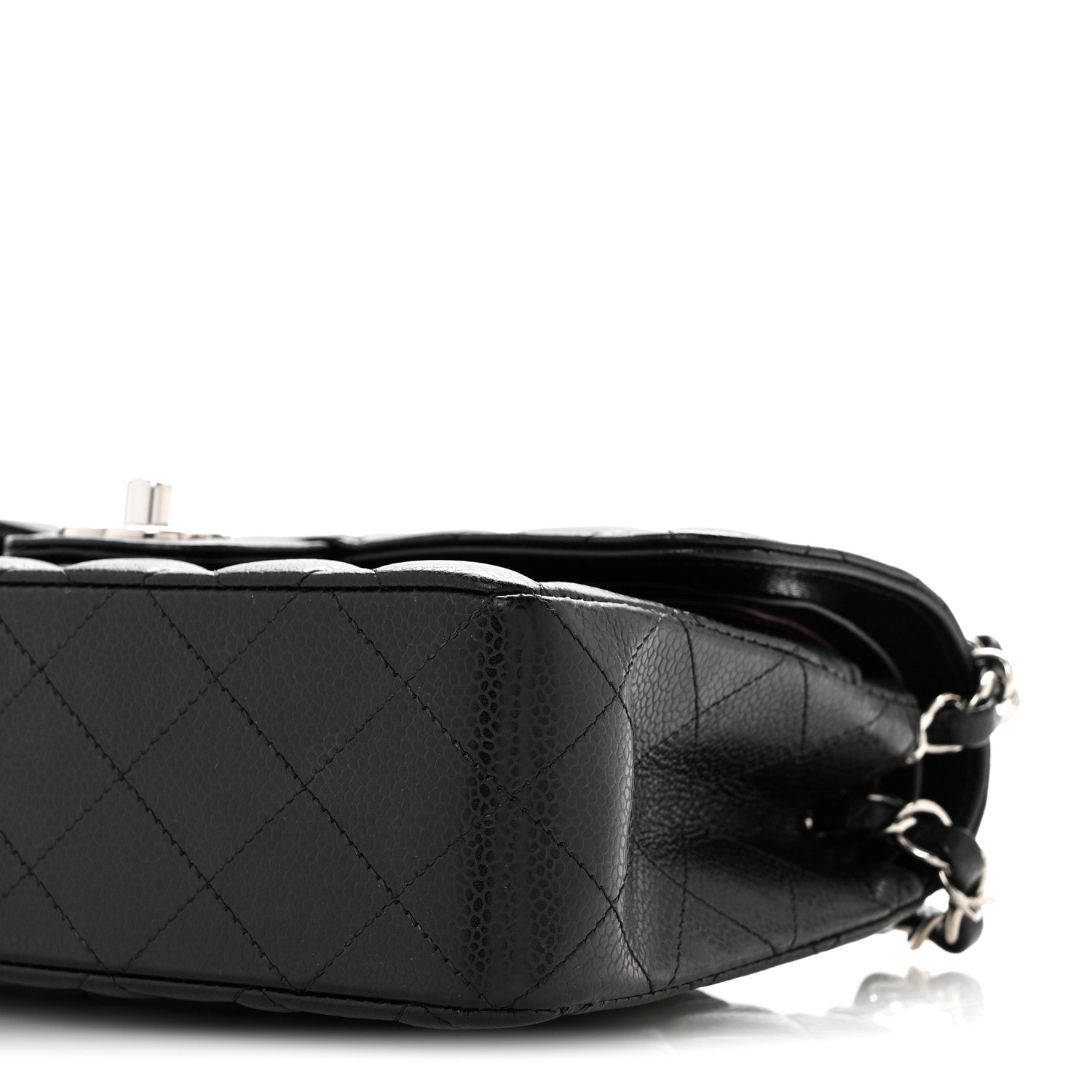 Chanel Caviar Quilted Small Double Flap Black 10 of 14