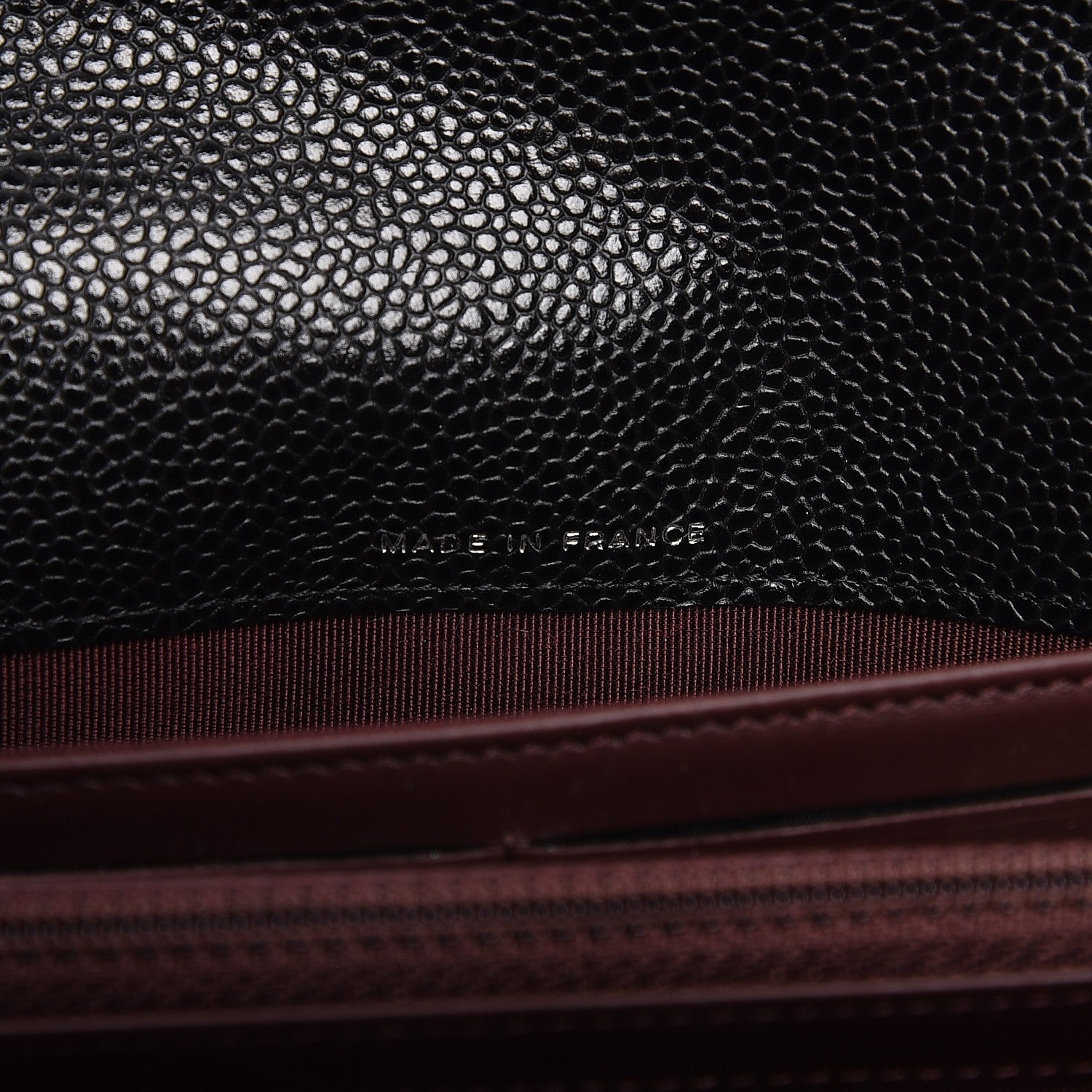 Chanel Caviar Quilted Large Flap Wallet Black 7 of 8