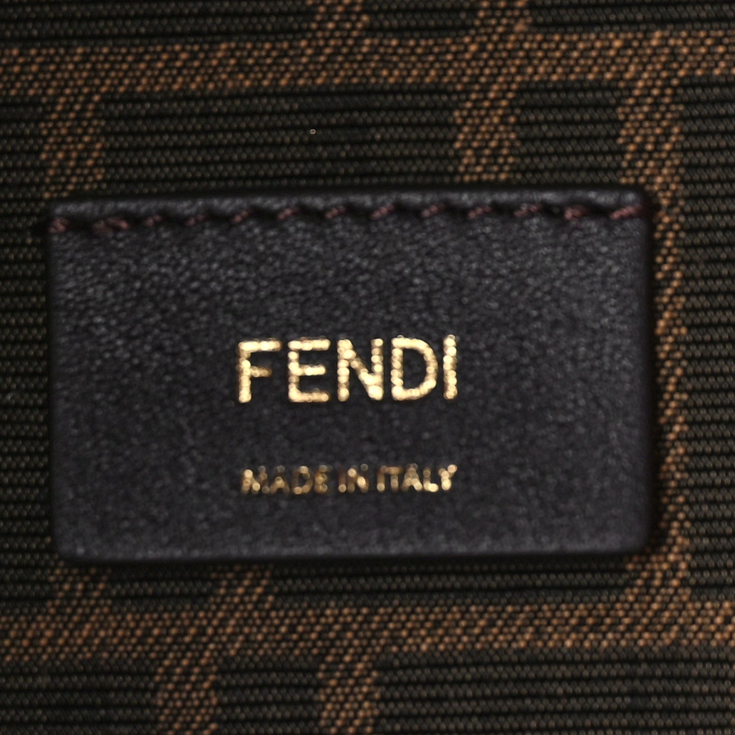 Fabric Jacquard Shiny Nappa FF 1974 Logo Threaded Edge Mini Mon Tresor Bucket Bag Tobacco Moro Fuxia Fluo