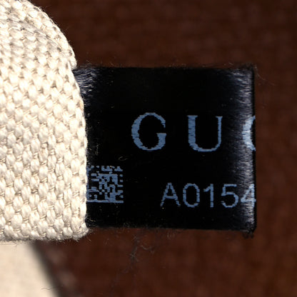 Gucci Monogram Large Bree Foldover Tote Beige Tabacco 7 of 15