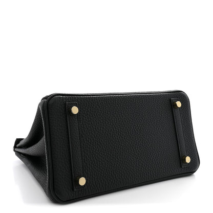 Hermes Togo Birkin 25 Black 4 of 11